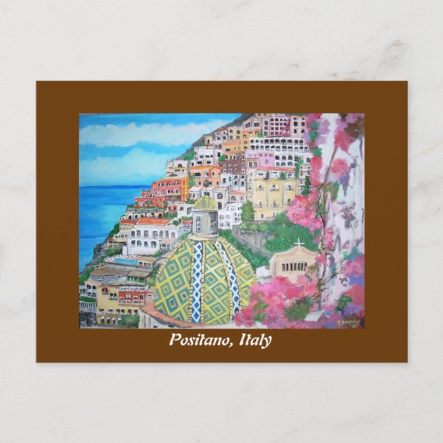 Positano Postcard (Front)