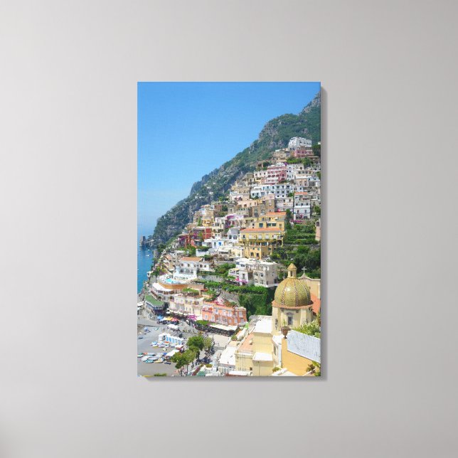 Positano toile étirée Impression (Recto)