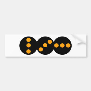 Position Light Signals Bumper Sticker