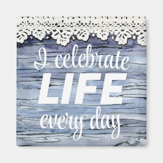 Positive Affirmation For Perfect Body Healthy Life Magnet