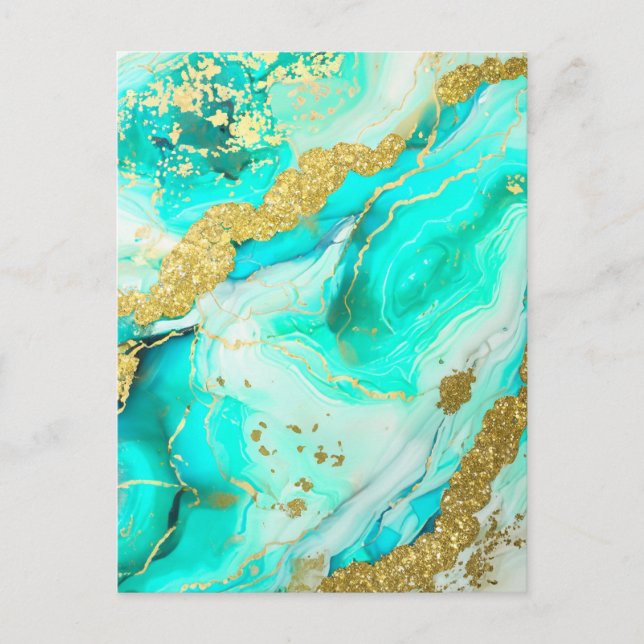 Positive Affirmation Letting Go Of Pain And Anger Postcard (Front)