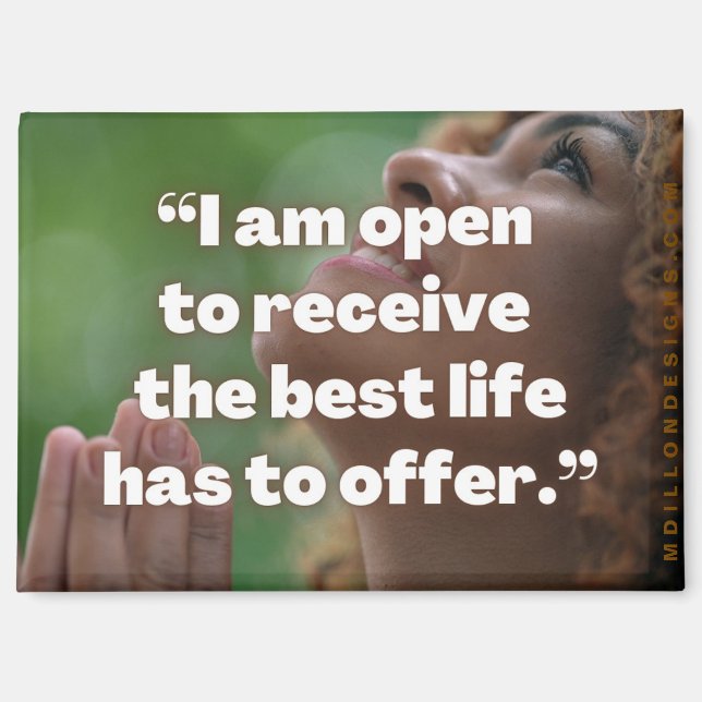 Positive Affirmation Magnet (Front)