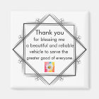 Positive Affirmation Magnet - Gratitude Statement
