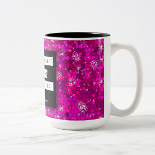 Positive Affirmation Miracles Magic Inspirational Two-Tone Coffee Mug