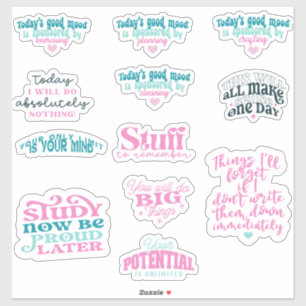 positive affirmation mirror trendy  pack set of 