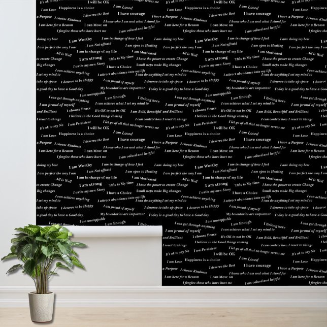 Positive Affirmation | Self Care Vision Board Wallpaper (Creator Uploaded)