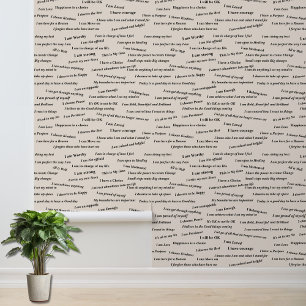 Positive Affirmation   Self Care Vision Board Wallpaper