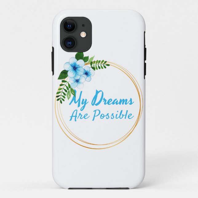 positive affirmations for life acceptance Case-Mate iPhone case (Back)