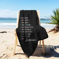 Positive Affirmations for Mental Health Custom