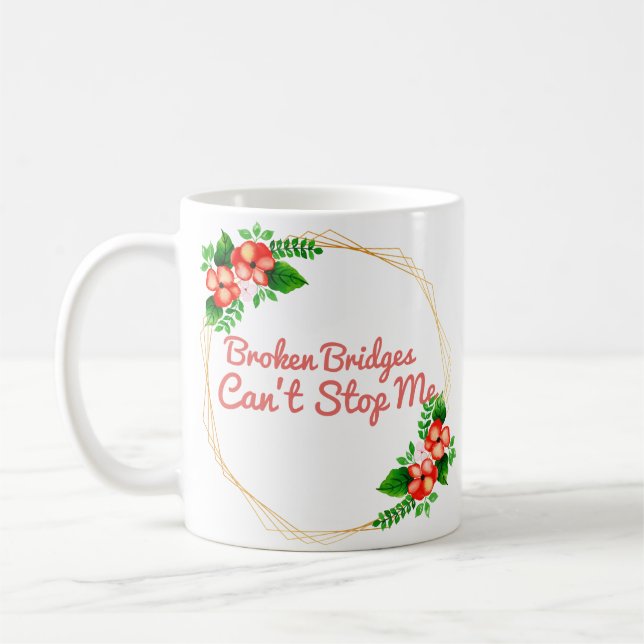positive affirmations for success and self care coffee mug (Left)