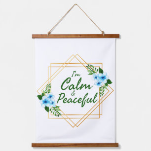 positive affirmations for the day  hanging tapestry