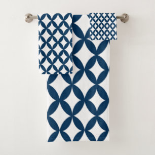 Positive and Negative Space  Bath Towel Set