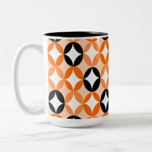 Positive and Negative Space - Halloween Two-Tone Coffee Mug