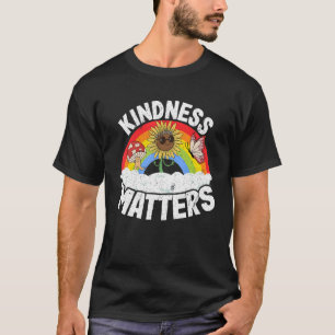 Positive Anti Bullying Rainbow Sped Teacher Kindne T-Shirt
