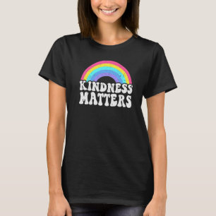 Positive Anti Bullying Rainbow Sped Teacher Kindne T-Shirt