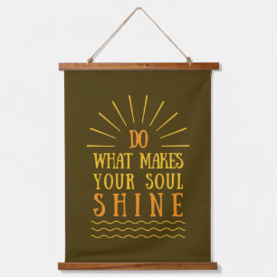 positive attitude inspirational sayings  hanging tapestry