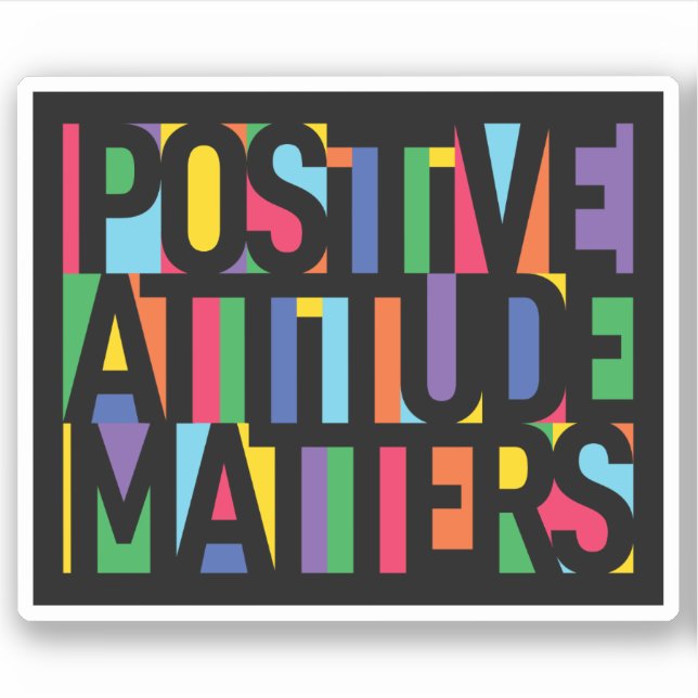 Positive attitude matters (Front)