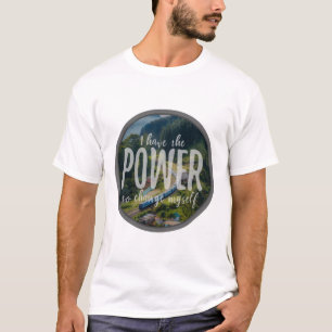positive attitude motivational vibes T-Shirt