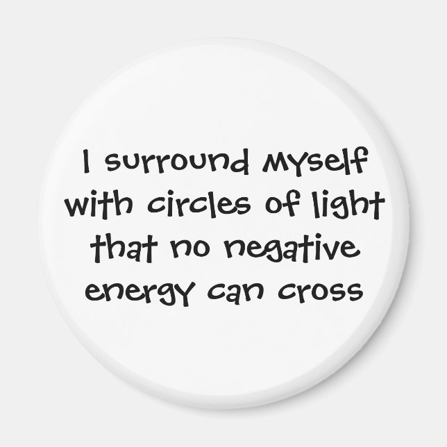 positive aura magnet (Front)