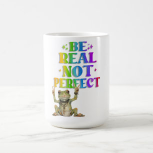 Positive boho frog Hippie Coffee Mug