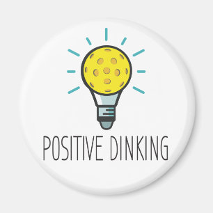 Positive Dinking Pickleball Magnet