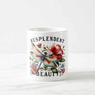 Positive Dragonfly Affirmation Coffee Mug
