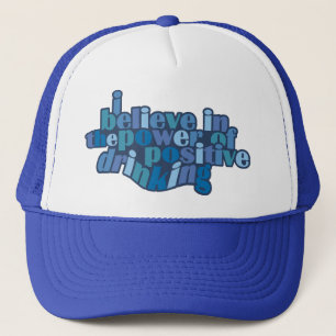 Positive Drinking hat - choose colour