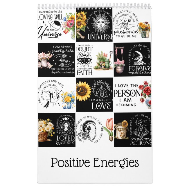 Positive energies calendar (Cover)