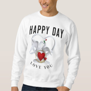 Positive Energy Design – HappyDay Sunburst Logo fo Sweatshirt