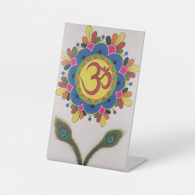 Positive Energy design Pedestal Sign (Front)