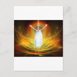 Positive Energy Goddess Postcard