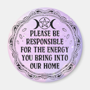 Positive Energy Reminder Magnet