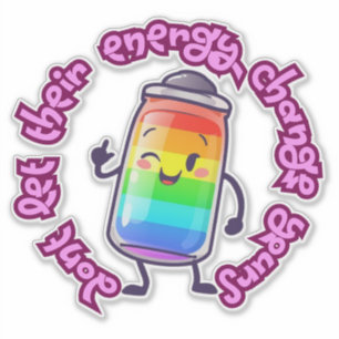 Positive energy uplifting car decal sticker