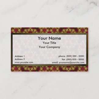 Positive Golden Lattice Sm Any Colour Business Business Card