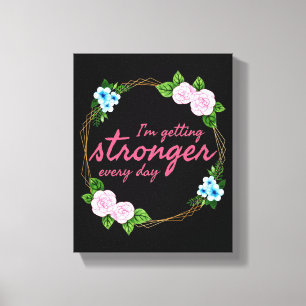 positive good vibes quotes for work canvas print