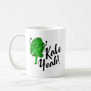Positive Kale Pun - Kale Yeah! Coffee Mug
