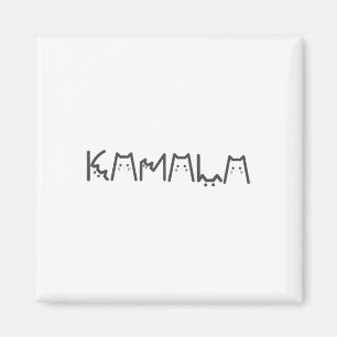 Positive Kamala Lettering For Kamala Harris 2024 Magnet