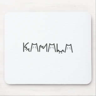 Positive Kamala Lettering For Kamala Harris 2024  Mouse Pad