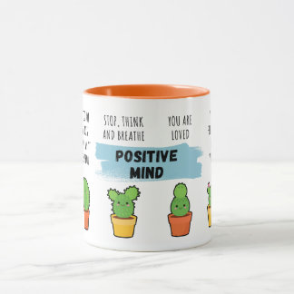 Positive Mind Cute Cactus Plants Ceramic Mugs - 11