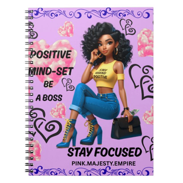 Positive Mindset Notebook (Front)