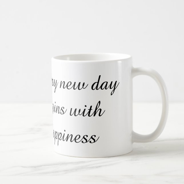 Positive Morning Cup (Right)