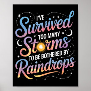 Positive Motivation Inspirational, I’ve Survived M Poster