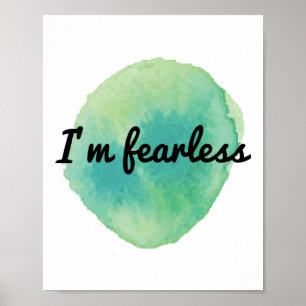 positive motivational vibes for self acceptance poster