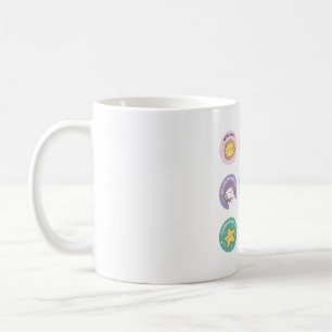 Positive Motivational Words Reward Stickers Coffee Mug