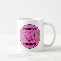 Positive nurse with a beautiful heart stethoscope
