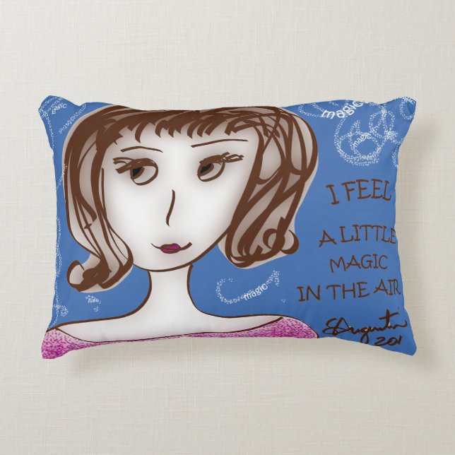 POSITIVE PILLOW - MAGIC IN THE AIR (Front)