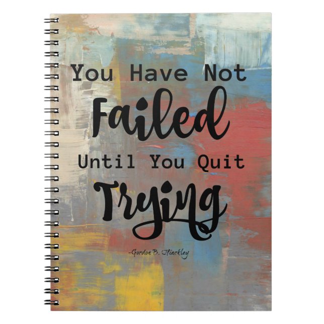 Positive Quote Notebook Journal (Front)