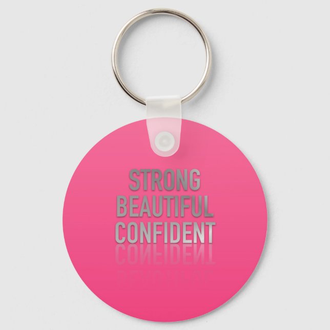 Positive Quotes Keychain (Front)