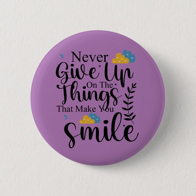 Positive Quotes Mental Health  2 Inch Round Button (Front)