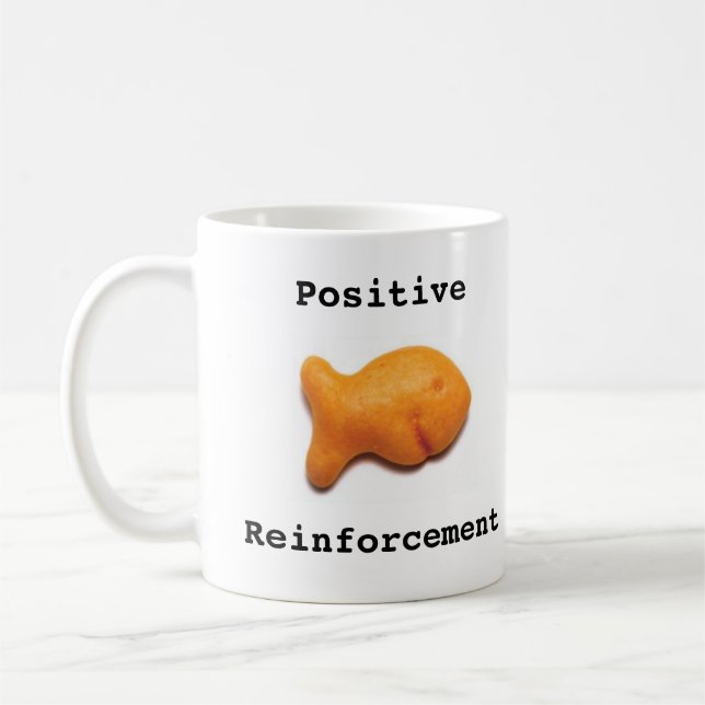 Positive Reinforcement Coffee Mug (Left)